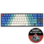 <span>Клавиатура</span> Геймърскa механична клавиатура Ducky x Varmilo Miya Summit V2 65%, Cherry MX Silent Red <span class='catalog-num-in-name'>A6A2A01A007</span> - 