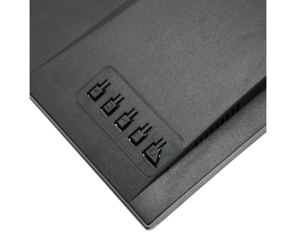 Монитор HANNSPREE HC225HFB, Full HD, Wide, 21.45 inch, D-Sub, HDMI, Черен 6