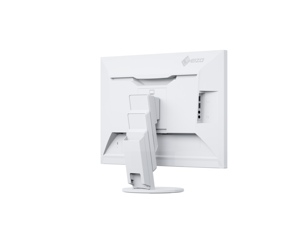 Монитор EIZO FlexScan EV2457, IPS, 24 inch, Wide, UXGA, DVI-D, DisplayPort, HDMI, DisplayPort Out, USB Hub, Бял 3