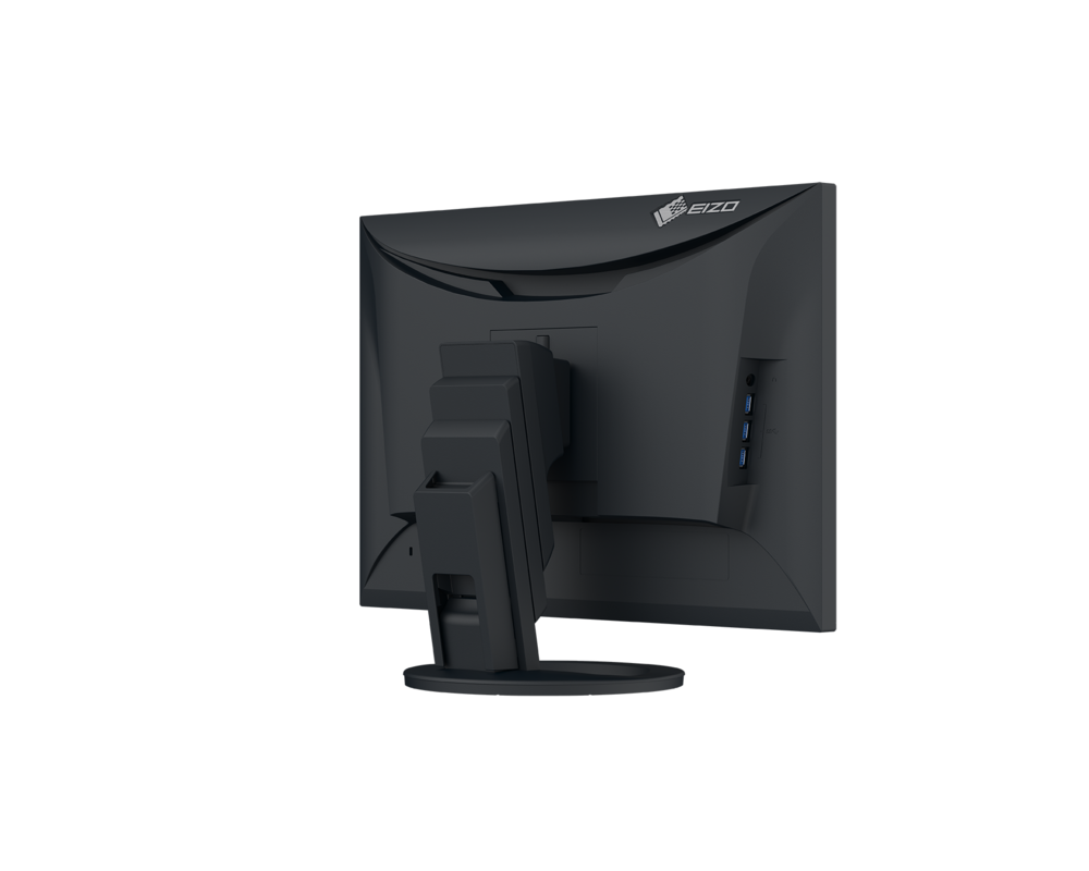 Монитор EIZO FlexScan EV2495, IPS, 24 inch, Wide, UXGA, DisplayPort, HDMI, USB-C, USB-C Daisychain USB Hub, RJ-45, Черен 6