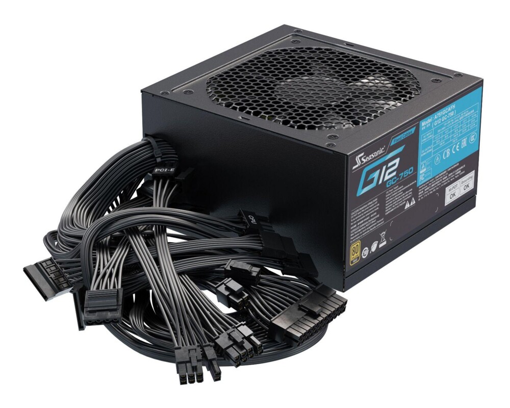 Захранване 750W Seasonic G12 GC-750 80 PLUS Gold 4