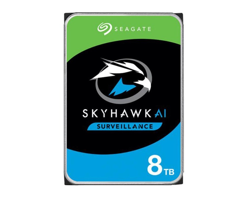 Твърд диск SEAGATE Surveillance AI Skyhawk 8TB HDD SATA 6Gb 4