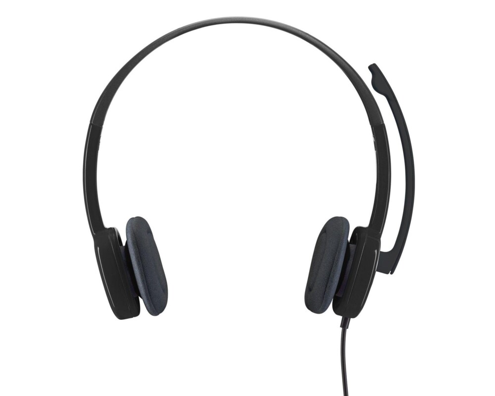 Слушалки LOGITECH H151 Wired Stereo Headset - BLA... 7