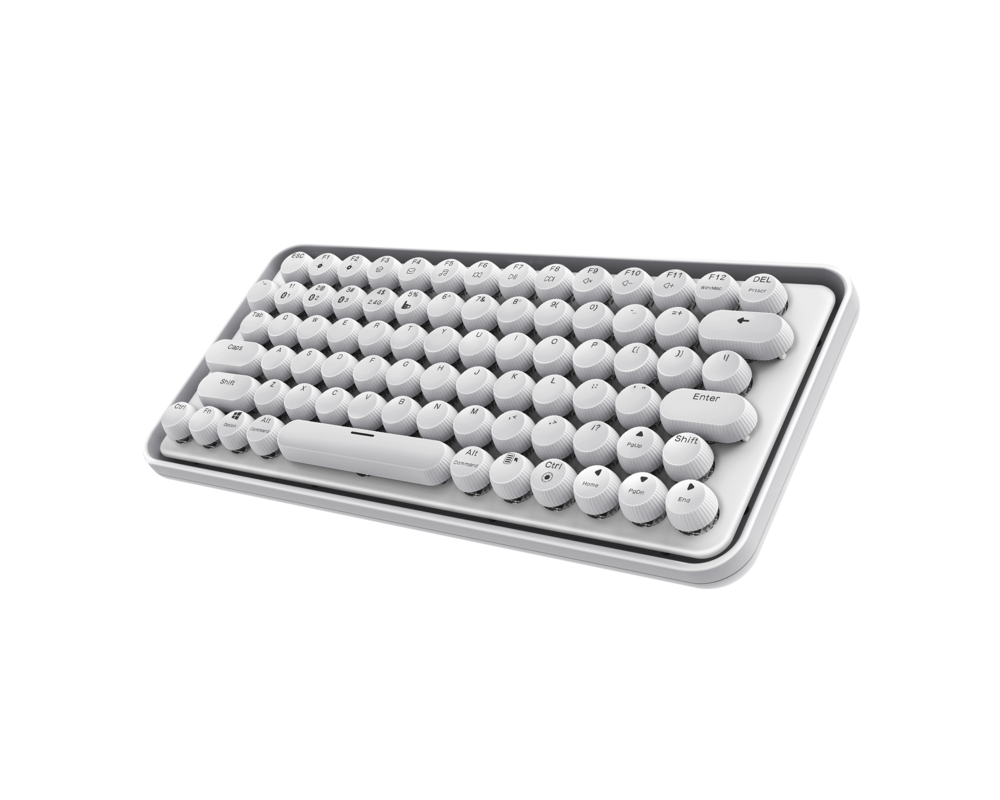 Клавиатура Безжична механична клавиатура RAPOO Ralemo Pre 5, Multi-mode, Бял 3