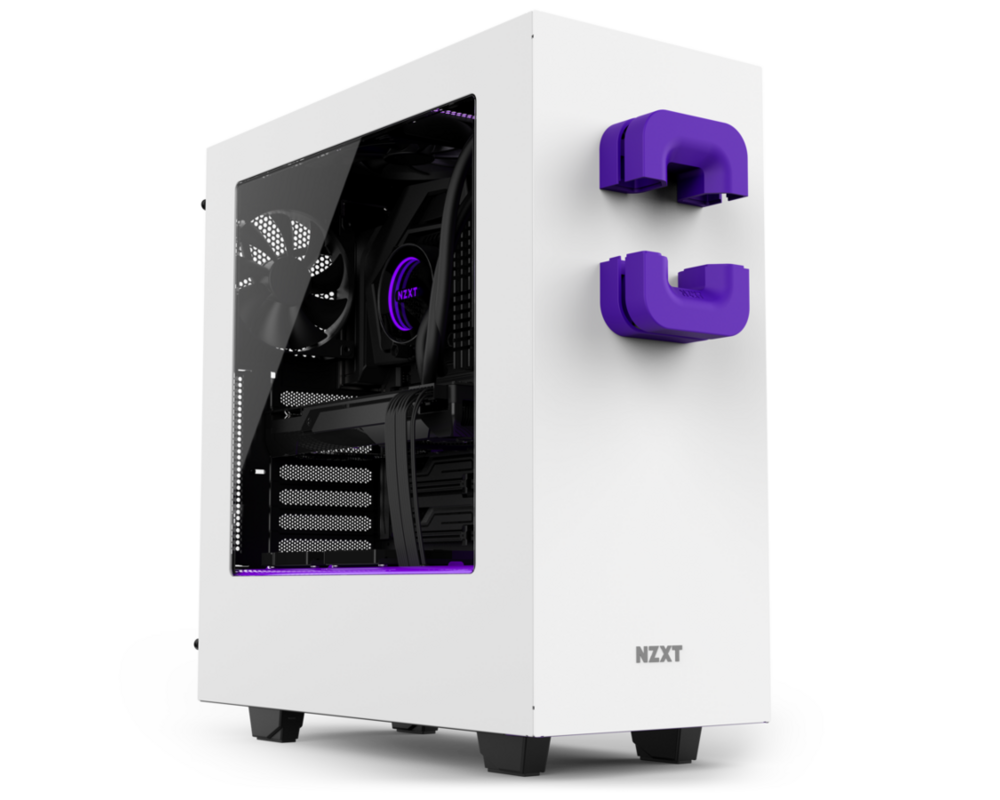 Геймърски аксесоари Поставка за слушалки NZXT Puck Purple BA-PCKRT-PP 4