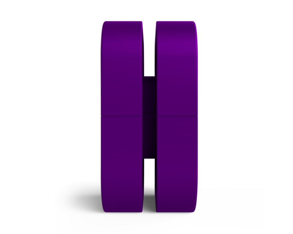 Геймърски аксесоари Поставка за слушалки NZXT Puck Purple BA-PCKRT-PP 3