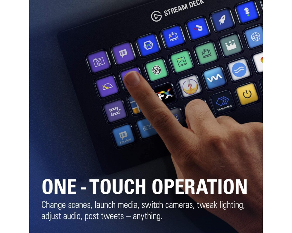 Геймърски аксесоари Elgato Stream Deck, 32 LCD бутона, черен 4