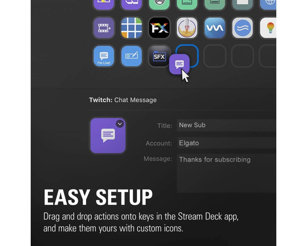 Геймърски аксесоари Elgato Stream Deck, 32 LCD бутона, черен 8