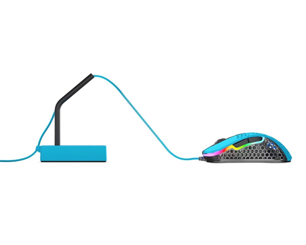 Геймърски аксесоари Геймърски аксесоар Bungee Xtrfy B4, за кабела на мишката, Miami Blue 4