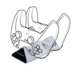 <span>Геймърски аксесоари</span> Докинг станция Nacon Bigben PS5 Dual Charger V2 за Playstation DUALSENSE контролери <span class='catalog-num-in-name'>NC-PS5DUALCHARGERV2</span> - 