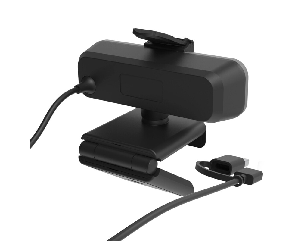 Уеб камера j5create JVU430, 4K Ultra HD, Два микрофона, 360° Rotation, Черен 3