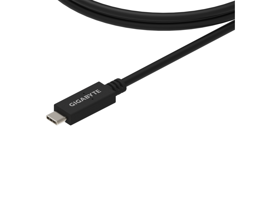 Кабел GIGABYTE USB Type-C мъжко към USB Type-C мъжко 3.2Gen, 1 м 10Gbp/s 4