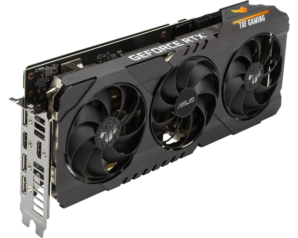 Видеокарта ASUS TUF Gaming GeForce RTX 3070 V2 OC Edition 8GB GDDR6 4