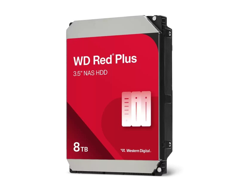 Твърд диск WD Red Plus 8TB SATA 6Gb 8