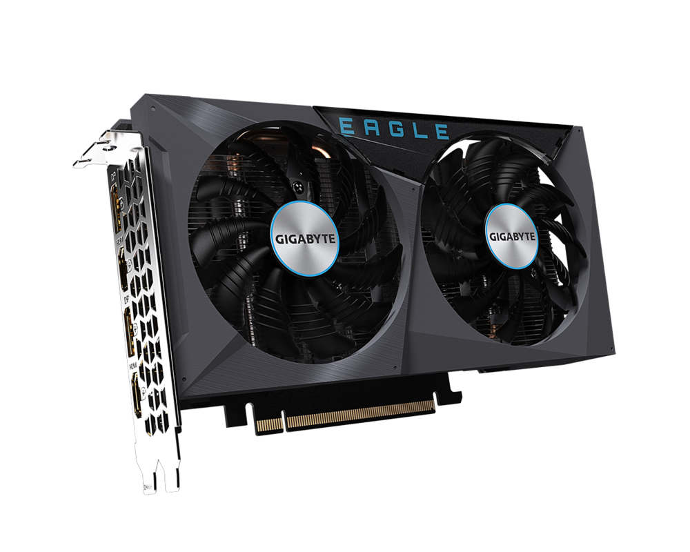 Видеокарта Gigabye GeForce RTX 3050 EAGLE OC 8GB GDDR6 2