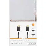 Кабел HAMA 205444, HDMI мъжко - HDMI мъжко, Ethernet, 1.5 м, Позлатени конектори, Черен 2