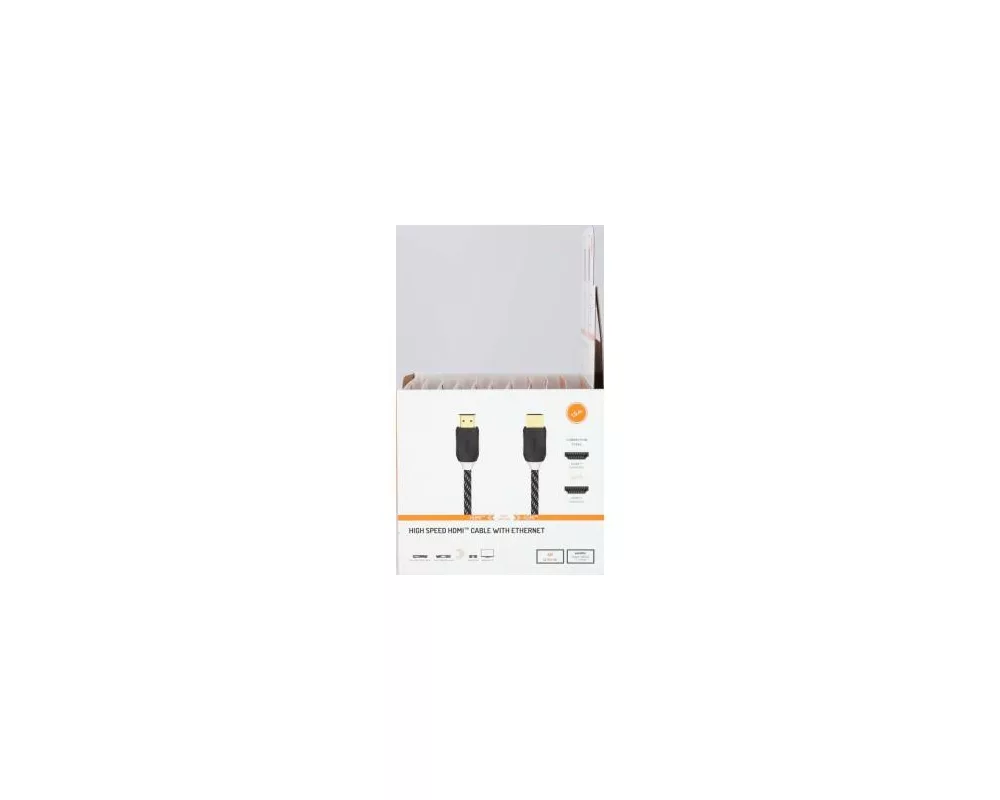 Кабел HAMA 205444, HDMI мъжко - HDMI мъжко, Ethernet, 1.5 м, Позлатени конектори, Черен 2