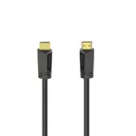 <span>Кабел</span> HAMA High-Speed, HDMI мъжко - HDMI мъжко, 4K, 18GB/s, Ethernet, 7.5 м, Позл. конектори, Черен <span class='catalog-num-in-name'>HAMA-205008</span> - 