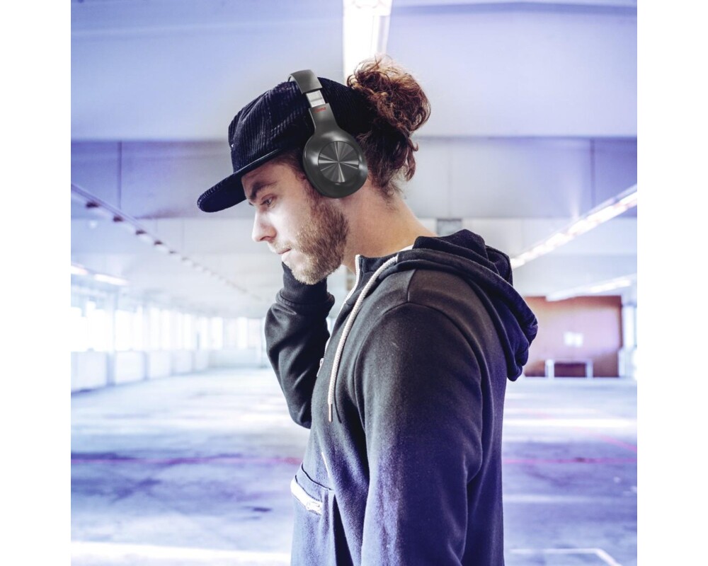 Слушалки Блутут слушалки HAMA Spirit Calypso, Стерео, Микрофон, Bass Boost, Сгъваеми, Черен 5