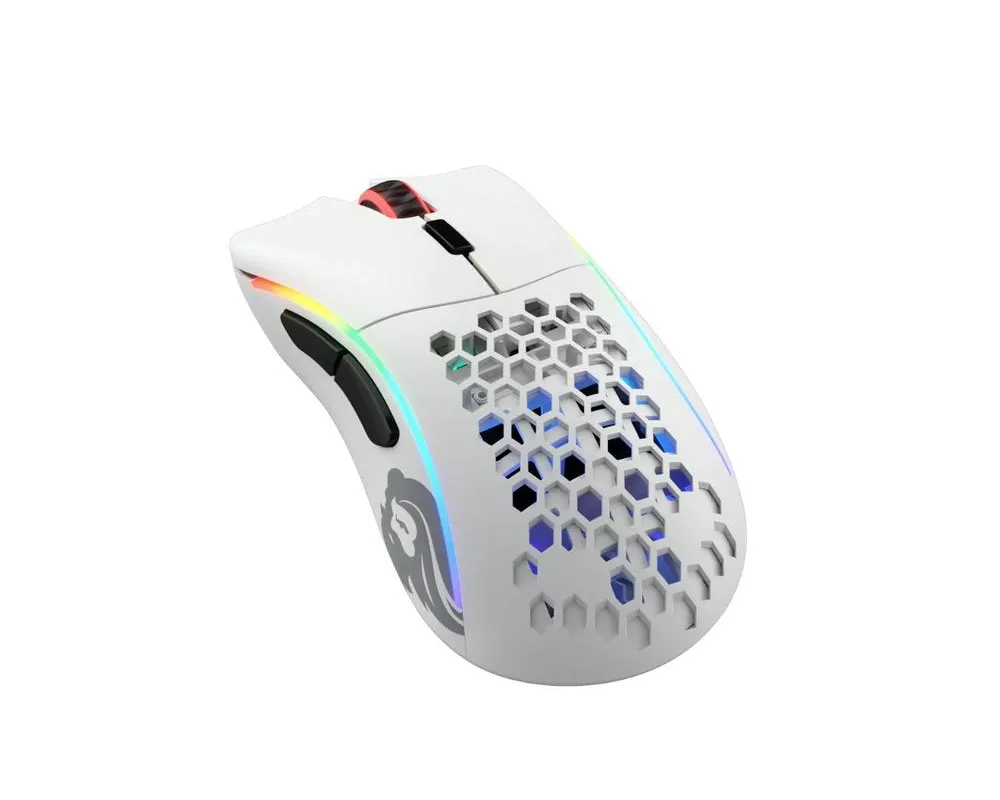 Мишка Геймърска мишка Glorious Model D- Wireless (Matte White) 3