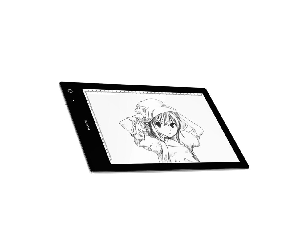 Графичен таблет LED светеща подложка за рисуване HUION LED light pad LB4, Батерия 1050mAh 2
