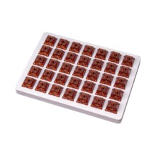 Суичове за механична клавиатура Keychron Gateron Phantom Brown Switch, Комплект 35 броя 367163 ACC-Z113 на топ цена - PIC.bg
