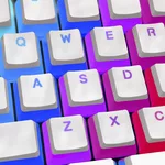 Геймърски аксесоари HP HyperX Pudding PBT US white gaming key cap 3
