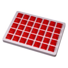  Суичове за механична клавиатура Keychron Gateron Phantom Red Switch, Комплект 35 броя 367173 ACC-Z111 на топ цена - PIC.bg
