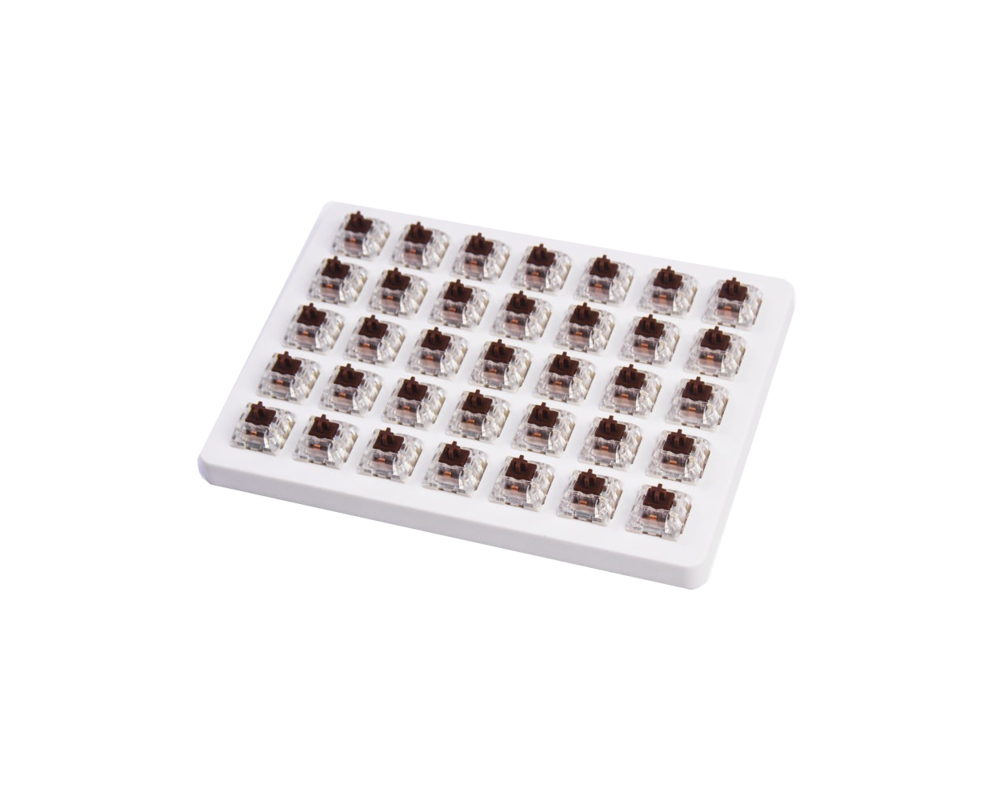 Геймърски аксесоари Суичове за механична клавиатура Keychron Kailh Brown, Switch Set 35 броя 2