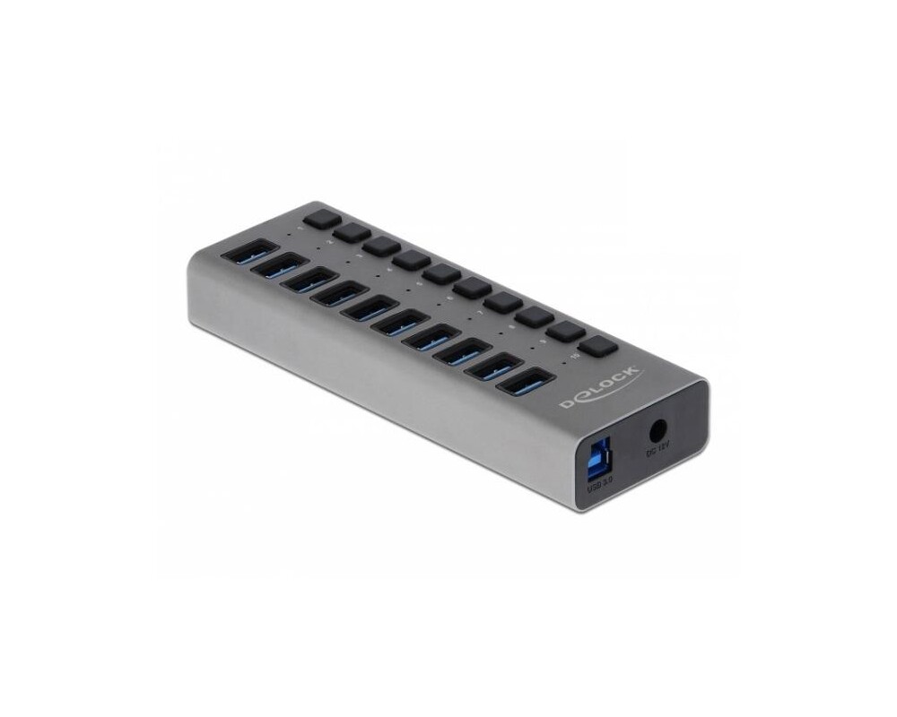 USB хъб 10 порта, DELOCK-63670 5