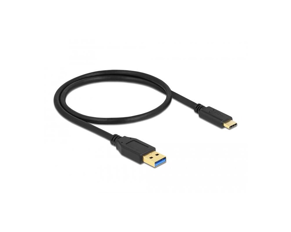 Кабел Delock USB-C мъжко - USB 3.2 A мъжко, 0.5 м 2
