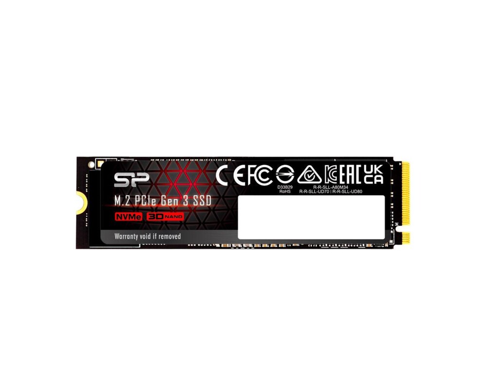 SSD 250GB Silicon Power UD80 M.2 2280 PCIe Gen3 SSD 2