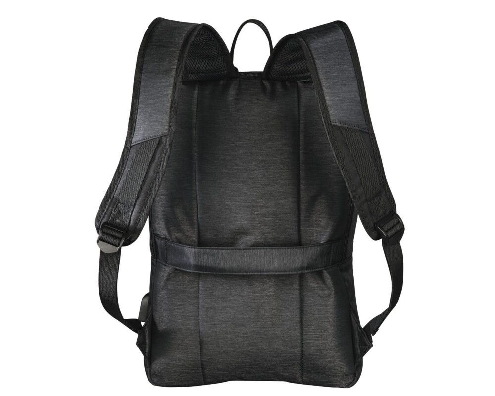 Раница HAMA Manchester, До 40 см (15.6"), USB порт, Черна 3