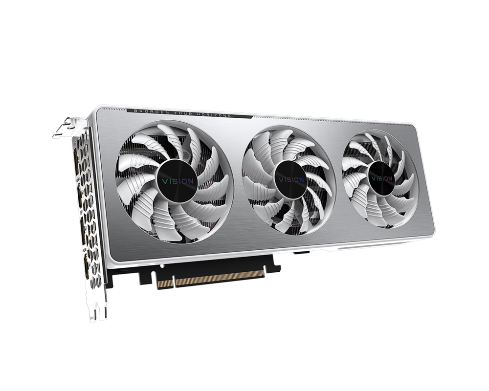 Видеокарта Gigabyte GeForce RTX 3060 VISION OC 12GB GDDR6 (rev 1.0) 3