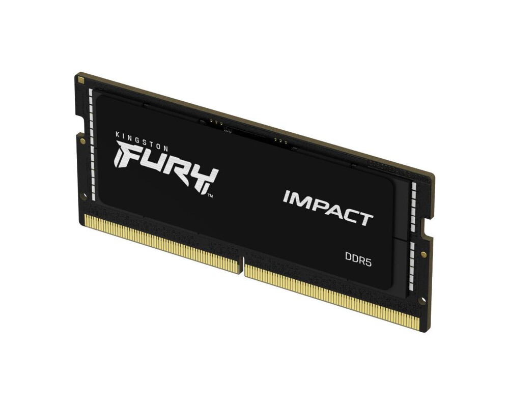 Памет Kingston FURY IMPACT, 16GB, SODIMM, DDR5, PC4-38400, 4800MHz, CL38, KF548S38IB-16 2