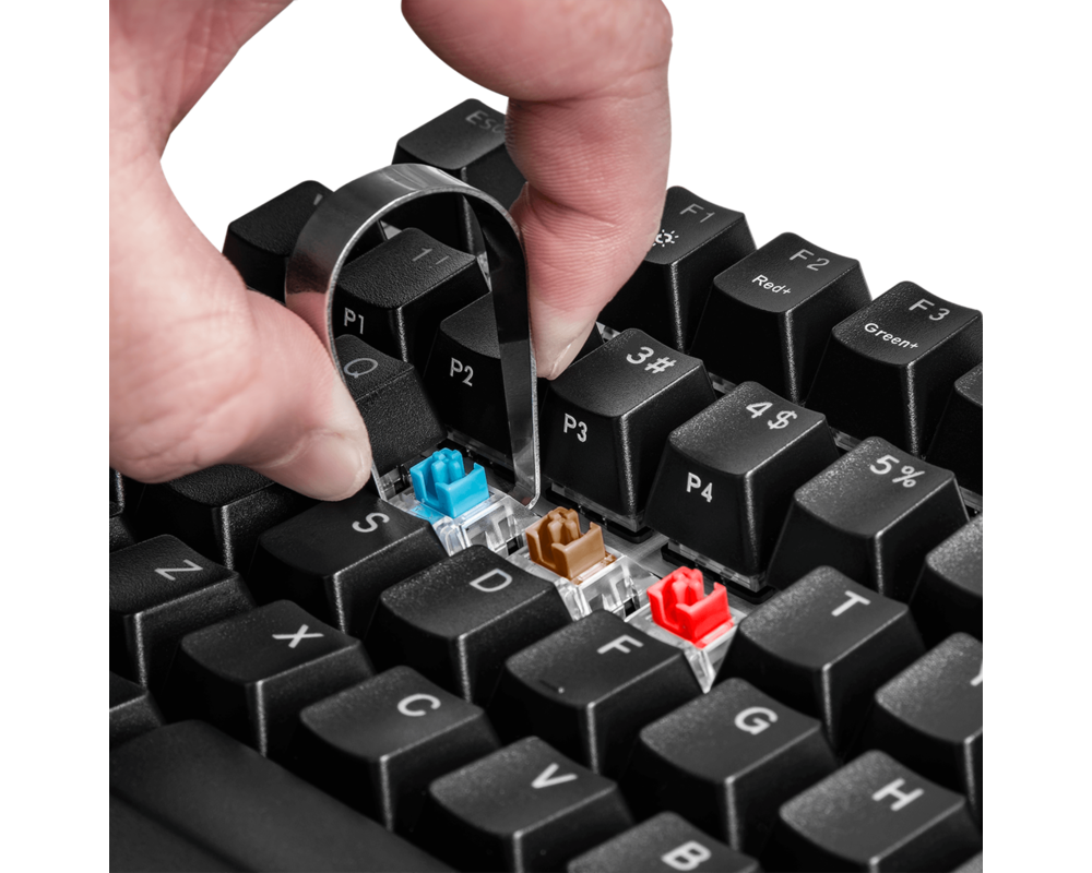 Клавиатура Геймърска Механична Клавиатура Cooler Master CK351, Brown Switches, US Layout, Hot Swappable, RGB 7