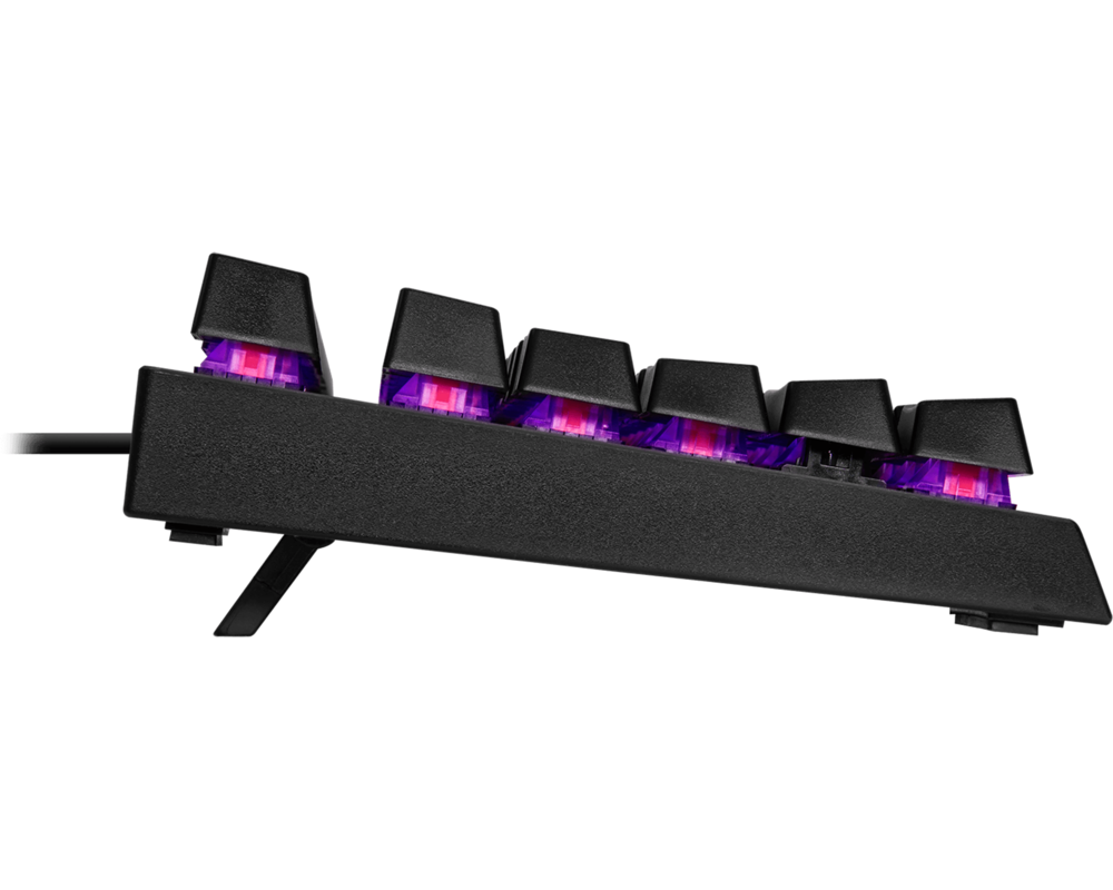 Клавиатура Геймърска Механична Клавиатура Cooler Master CK351, Red Switches, US Layout, Hot Swappable, RGB 5