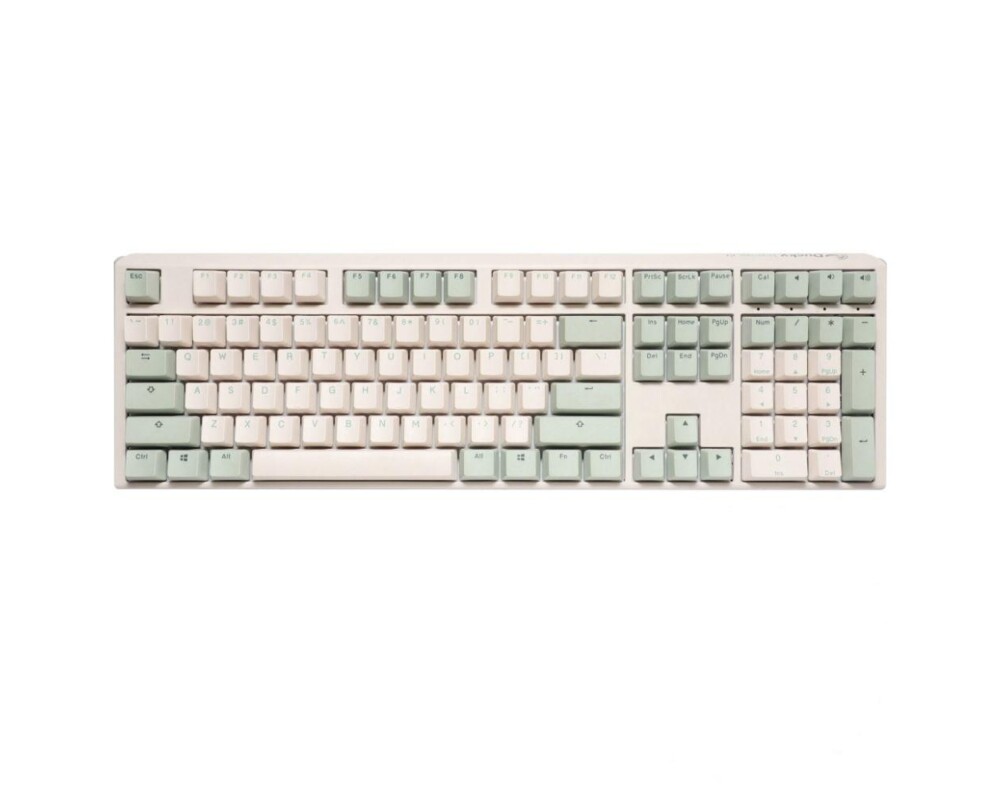 Клавиатура Геймърскa механична клавиатура Ducky One 3 Matcha Full-Size, Cherry MX Brown 8