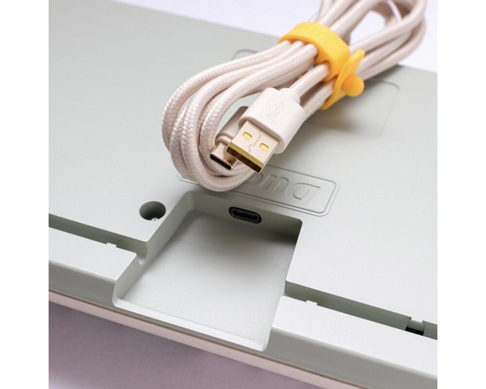 Клавиатура Геймърскa механична клавиатура Ducky One 3 Matcha Full-Size, Cherry MX Silver 7