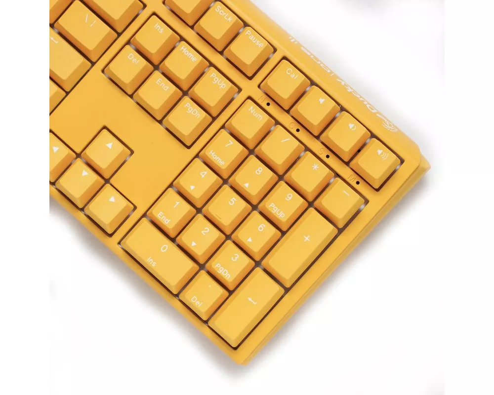 Клавиатура Геймърскa механична клавиатура Ducky One 3 Yellow Full-Size, Cherry MX Brown 4