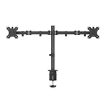 <span>Стойка</span> за 2 мониторa ACT AC8302, за бюро, Регулируема, 32", 2x8 кг, Черна <span class='catalog-num-in-name'>EWENT-ACT-MON-AC8302</span> - 