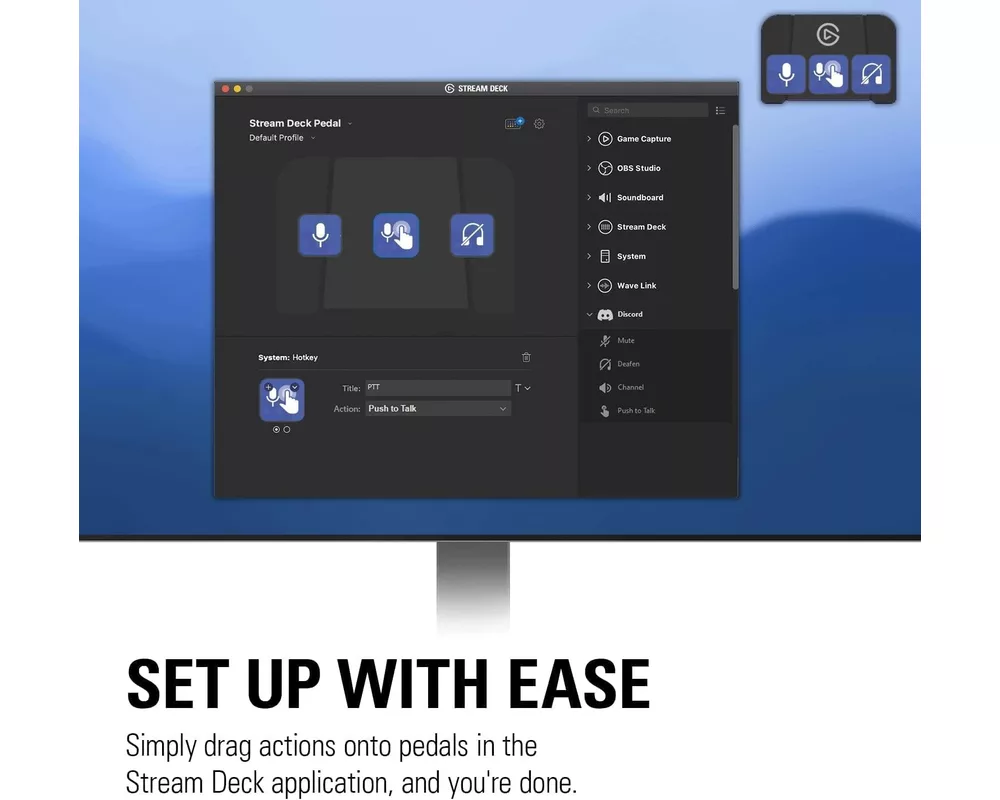 Геймърски аксесоари Elgato Stream Deck Pedal 6
