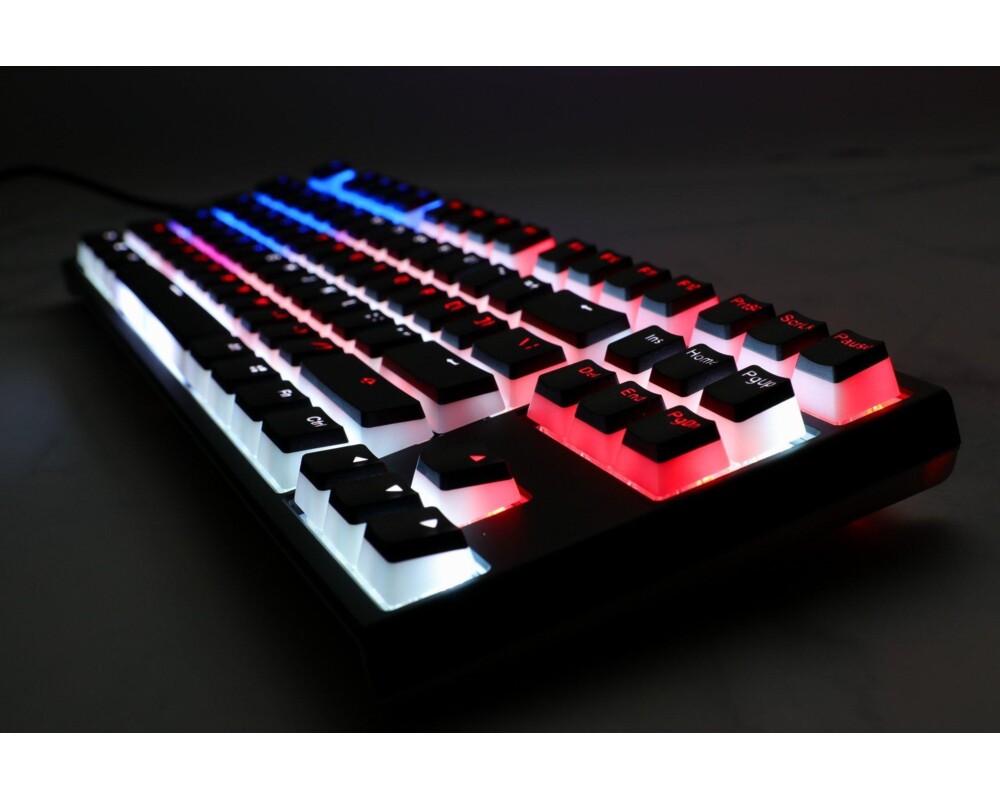 Клавиатура Геймърскa механична клавиатура Ducky One 2 Pudding RGB TKL, Cherry MX Blue 6