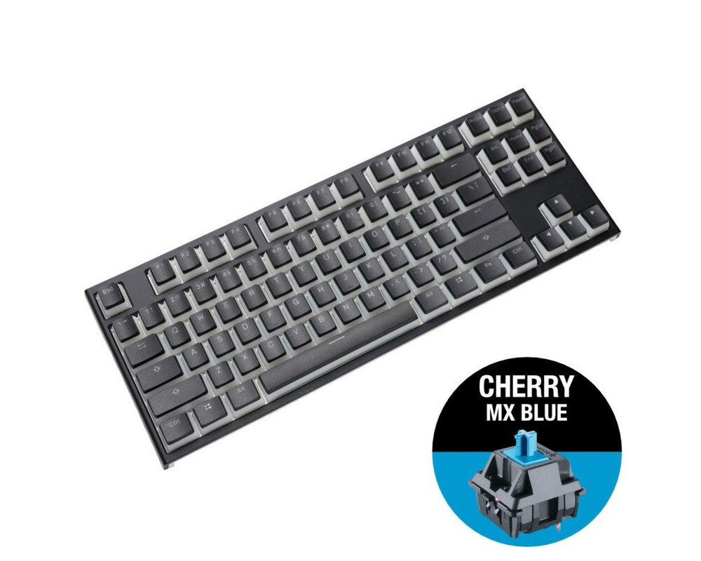 Клавиатура Геймърскa механична клавиатура Ducky One 2 Pudding RGB TKL, Cherry MX Blue 3