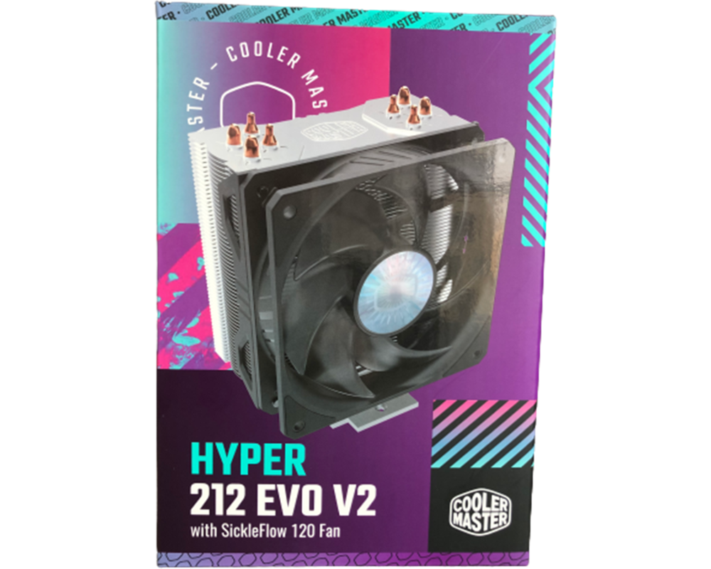 Охладител за процесор Cooler Master Hyper 212 EVO V2 LGA1700, AMD/INTEL 10