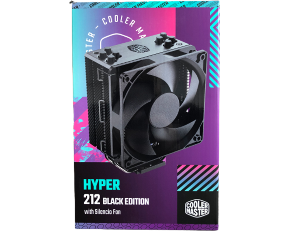 Охладител за процесор Cooler Master Hyper 212 Black Edition LGA1700, AMD/INTEL 9