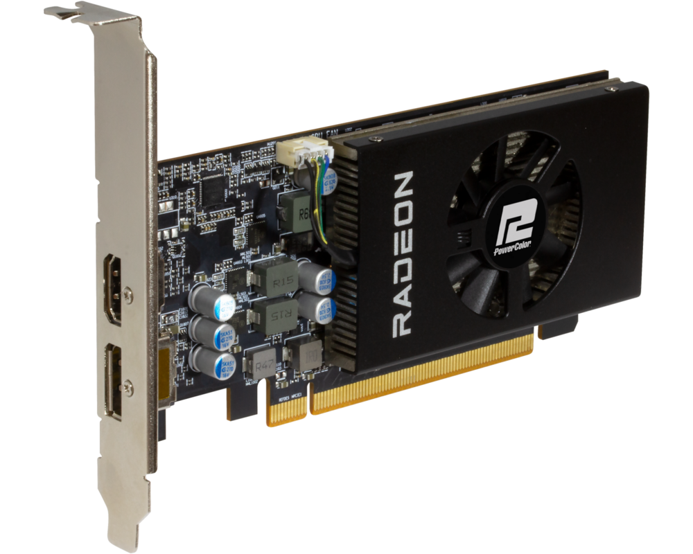 Видеокарта PowerColor Radeon RX 6400 Low Profile 4GB GDDR6 3
