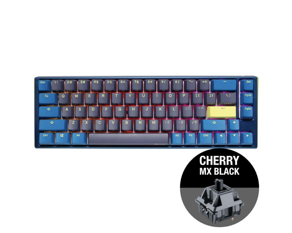 Клавиатура Геймърскa механична клавиатура Ducky One 3 Daybreak SF 65%, Cherry MX Black 2