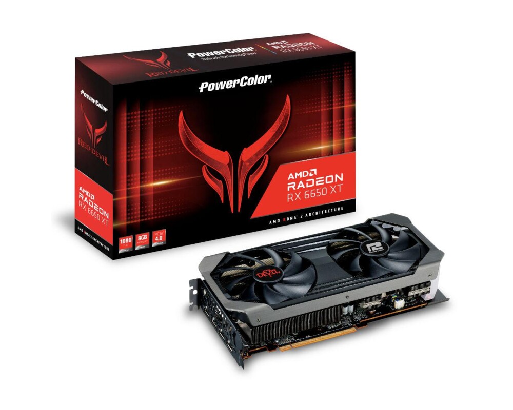 Видеокарта PowerColor AMD Radeon RX 6650 XT Red Devil 8GB GDDR6 7