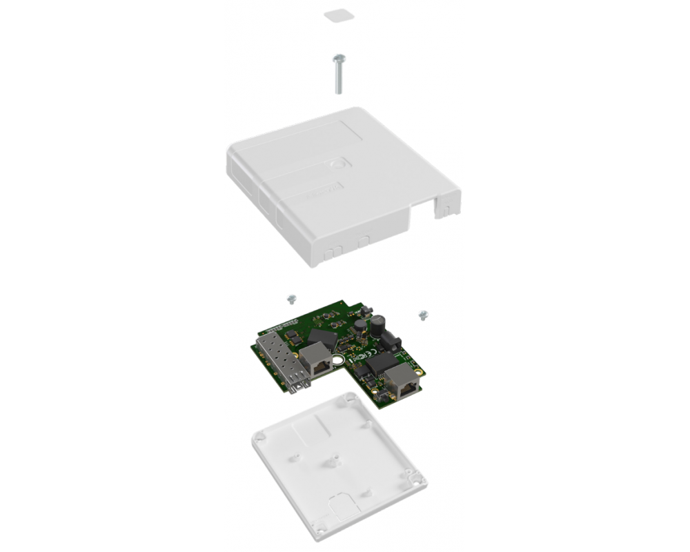 PoE адаптер MikroTik GPEN21 с SFP порт 13